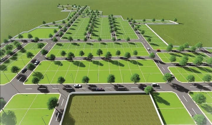 Rose Garden City masterplan layout
